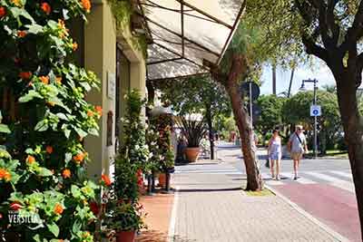 The center of Marina di Massa &copy; Vacanze in Versilia.COM